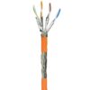 Matassa S/FTP 4 coppie Cavo Cat.7A Rame 200m Rigido Arancione