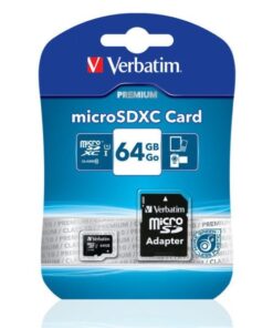 Memoria Micro SDXC 64 Gb con Adattatore - Classe 10