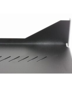 Mensola per Rack 19'' 350 mm 2U Nera 2 punti