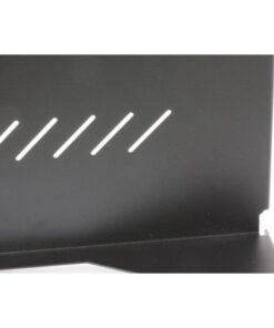 Mensola per Rack 19'' 350 mm 2U Nera 2 punti