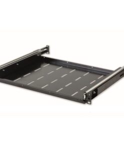 Mensola per Rack 19'' Estraibile 350mm Nera