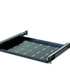 Mensola per Rack 19'' Estraibile 550mm Nera
