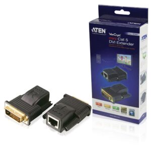Mini Estensore Video DVI Cat5E/6 (20m), VE066