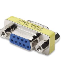 Mini Gender Changer Standard DB 9 poli F/F