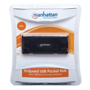 Mini Hub USB 2.0 alta velocità 7 porte