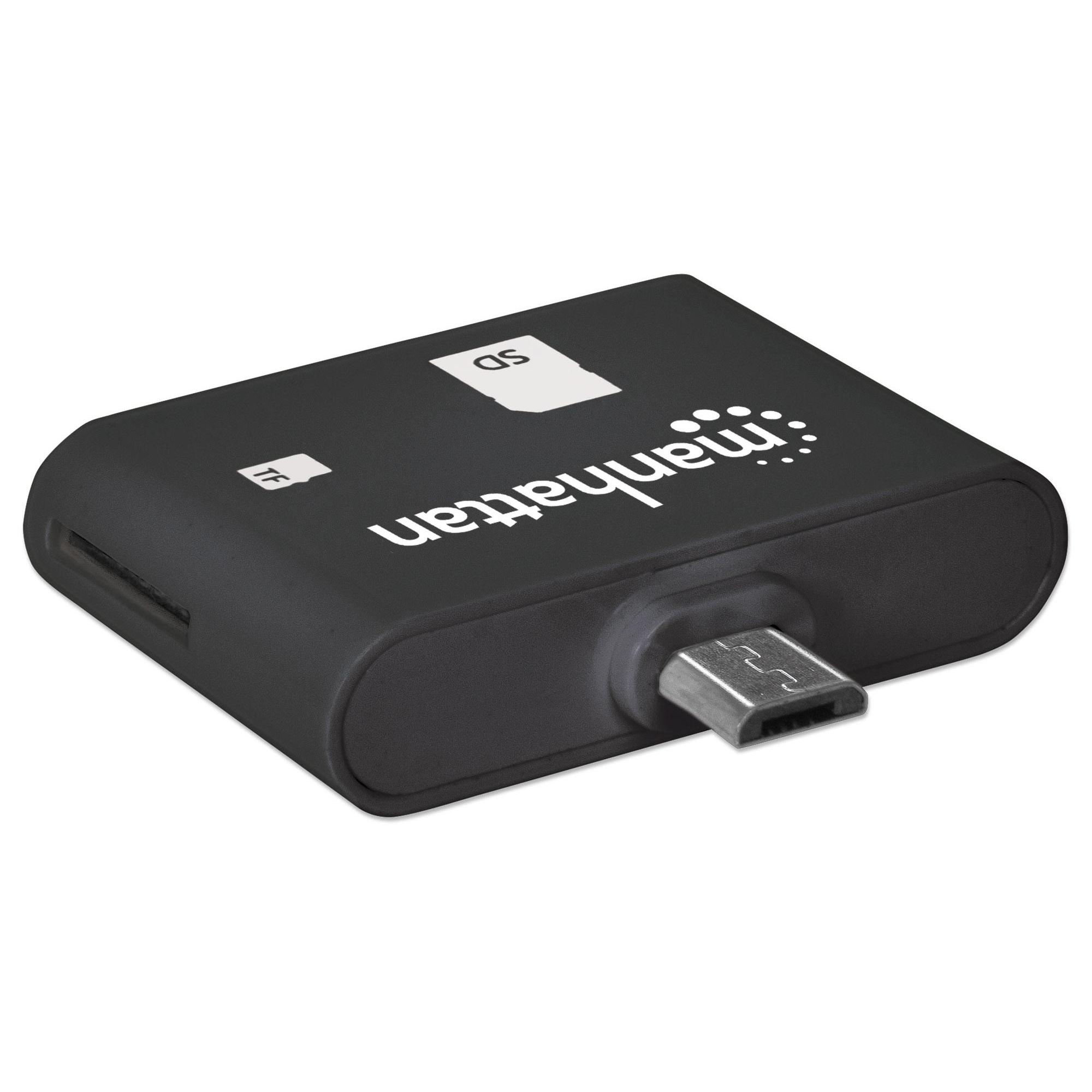 Mini Lettore Micro USB di Memorie SD/MicroSD per Smartphone e Tablet