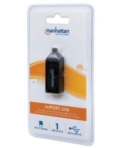 Mini Lettore di Memorie SD/MicroSD/USB F per Smartphone e Tablet
