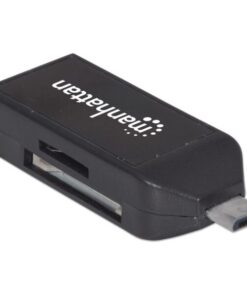 Mini Lettore di Memorie SD/MicroSD/USB F per Smartphone e Tablet