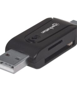 Mini Lettore di Memorie SD/MicroSD/USB M per Smartphone e Tablet