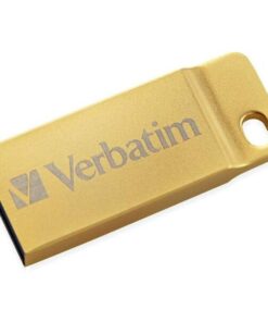 Mini Memoria USB 3.0 Verbatim con Portachiavi 16GB Oro