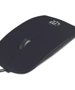 Mini Mouse Ottico USB Silhouette Cavo 1,2m Nero