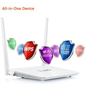 Modem Router ADSL2+ Wireless N300 USB D301