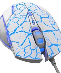 Mouse Gaming USB 2500dpi 6 Tasti Bianco Mazer EMS600WHCA-IU