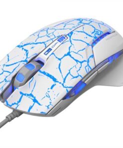 Mouse Gaming USB 2500dpi 6 Tasti Bianco Mazer EMS600WHCA-IU