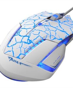 Mouse Gaming USB 2500dpi 6 Tasti Bianco Mazer EMS600WHCA-IU