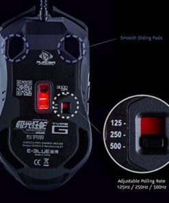 Mouse Gaming USB 3000dpi 6 Tasti Bianco Auroza-G EMS607WHAA-IU