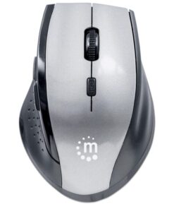 Mouse Ottico Wireless Curve 1600dpi, Grigio