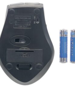 Mouse Ottico Wireless Curve 1600dpi, Grigio