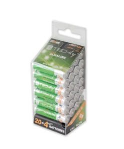 Multipack 24 Batterie High Power Mini Stilo AAA Alcaline LR03 1,5V