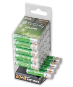 Multipack 24 Batterie High Power Mini Stilo AAA Alcaline LR03 1,5V