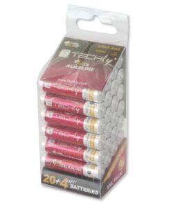 Multipack 24 Batterie Power Plus Mini Stilo AAA Alcaline LR03 1,5V