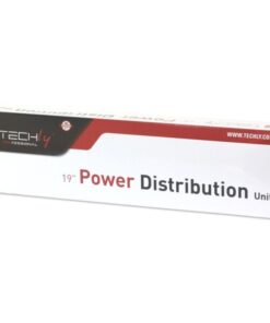 Multipresa Verticale per Rack 12 Posti con Magnetotermico Tipo Tedesco