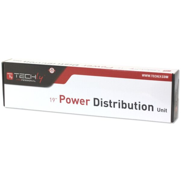 Multipresa per rack 19'' 8 posti con interruttore Cavo 3m