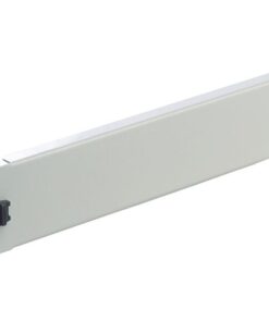 Pannello Cieco Toolless 2 Clip per Armadi Rack 19'' 1U Grigio