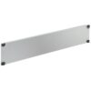 Pannello Cieco Toolless 4 Clip per Armadi Rack 19'' 2U Grigio