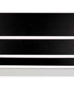 Pannello Cieco per Armadi Rack 19'' Nero 3 Unità