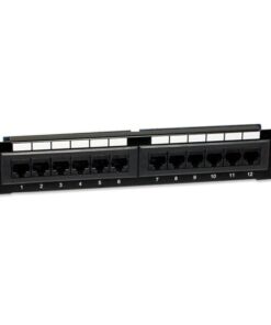 Pannello Patch 12 Porte, 10'', 1U, CAT5E UTP