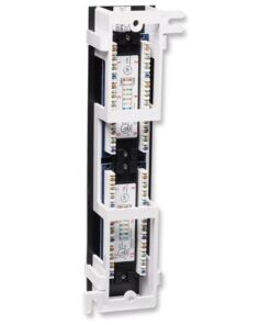 Pannello Patch 12 Porte UTP Cat5e Installazione a Muro