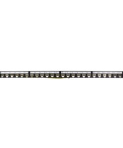 Pannello Patch Modulare 24 RJ45 Keystone Schermato 0.5U STP Nero
