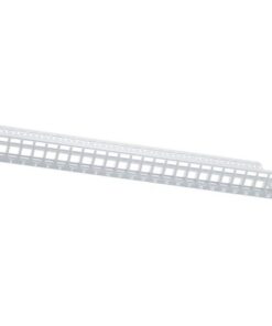 Pannello Patch Modulare 24 posti RJ45 Keystone UTP 1HE Grigio