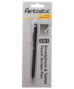 Penna 2in1 con pennino per schermo capacitivo Bianca