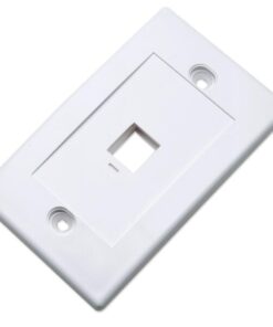 Placca porta frutti 1 posto mod. 503 Bianco