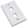 Placca porta frutti 2 posti mod. 503 Bianco