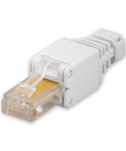 Plug Cat. 5/6 RJ45 Tooless con Copriconnettore