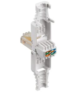 Plug Cat. 5/6 RJ45 Tooless con Copriconnettore