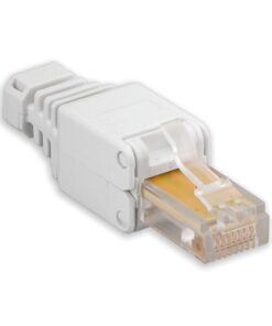 Plug Cat. 5/6 RJ45 Tooless con Copriconnettore