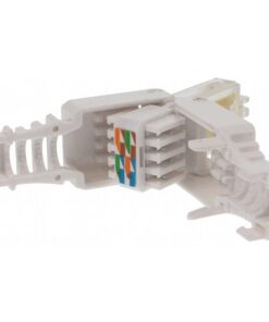 Plug Cat. 5/6 RJ45 Tooless con Copriconnettore
