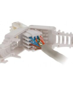 Plug Cat. 5/6 RJ45 Tooless con Copriconnettore