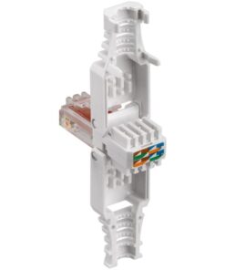 Plug Cat.6 RJ45 Tooless con Copriconnettore