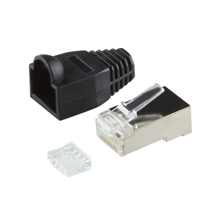 100 Copriconnettori RJ45 Grigi Da 8mm - Per Cavi Cat 5E, 6 E 7 - Protezione Linguetta - Foto 6