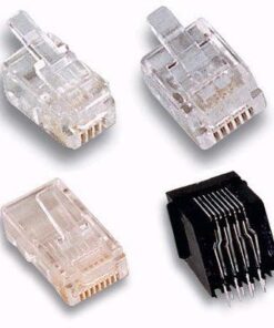 Plug Telefonico 8 poli 8 contatti Maschio, 501781