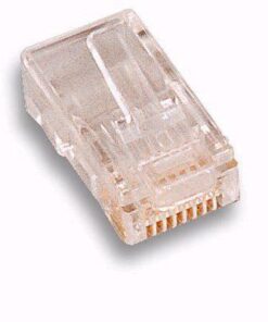 Plug Telefonico 8 poli 8 contatti Maschio, 501781