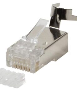Plug per Cat. 5 e 6 STP con Copriconnettore
