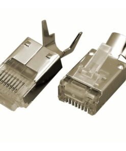 Plug per Cat. 5 e 6 STP con Copriconnettore
