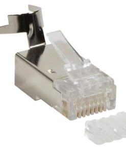 Plug per Cat. 5 e 6 STP con Copriconnettore