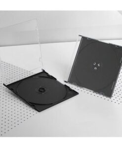 Porta CD Slim Jewel Case Nero